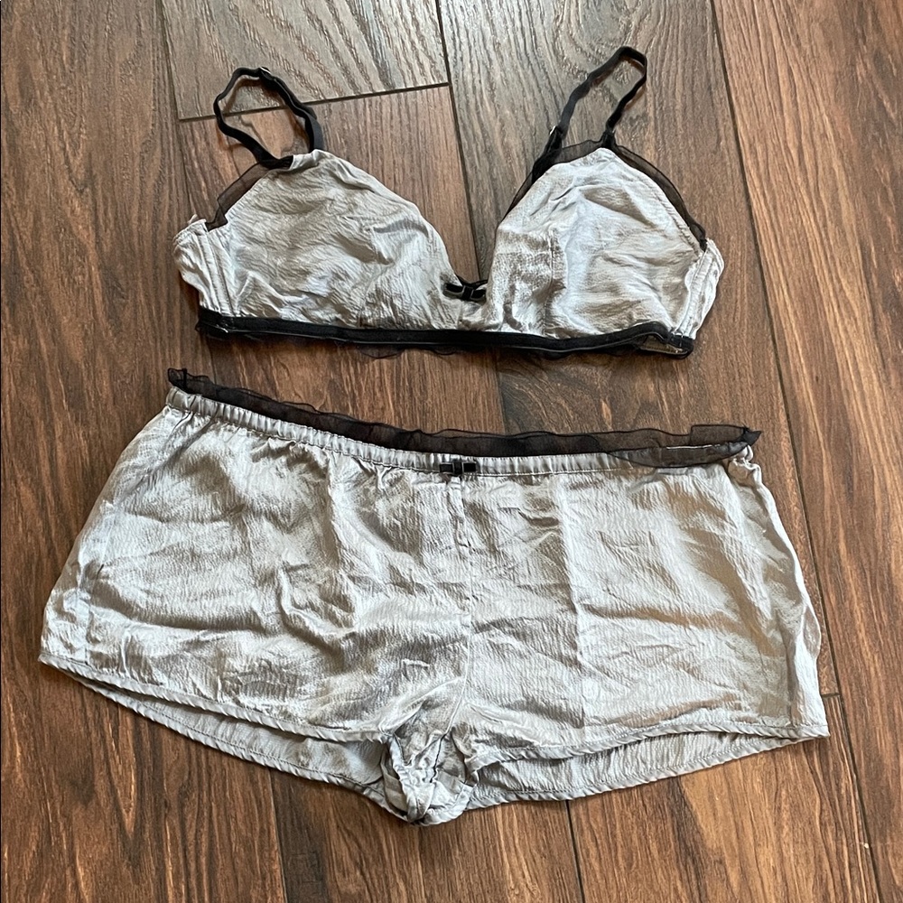 Victoria's Secret 100% silk Pajama Set
